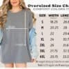 Color Comfort 1717 T-Shirt Size Chart