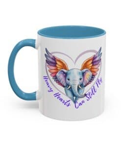 11-oz-colorful-Elephant-coffee-mug-Heavy-Hearts-can-still-fly