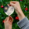 Personalized Loving Memory Ceramic ornament