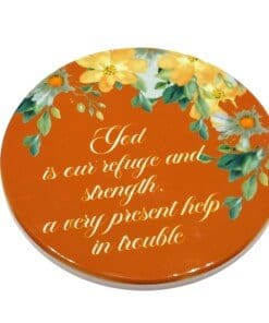 Christian Coaster  God Is Our Refuge and Strength Psalm 46:1