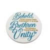 Christian Coaster Brothers Dwelling Together. Psalm 133:1 Bible
