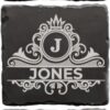 Personalized Monogram Slate Coaster