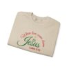 When Love Came Down Jesus Sweatshirt Sand Color