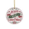 The Real Gift – Jesus Is the Real Gift of Christmas Ornament