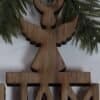 Family Name Christmas Ornament -Angel topper