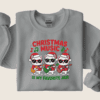 Christmas Music Sweatshirt folded Sport Grey