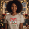 Christmas Favorite Jam Kittens T-Shirt sand color