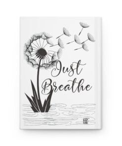 Alternative view of Just Breathe Dandelion Hardcover Journal — Minimal Mindfulness Notebook for Meditation & Self-Care
