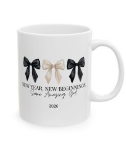 Alternative view of New Year 2026 Mug Christian Coffee Cup 11oz
