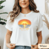 White Christian Be the Light T-shirt