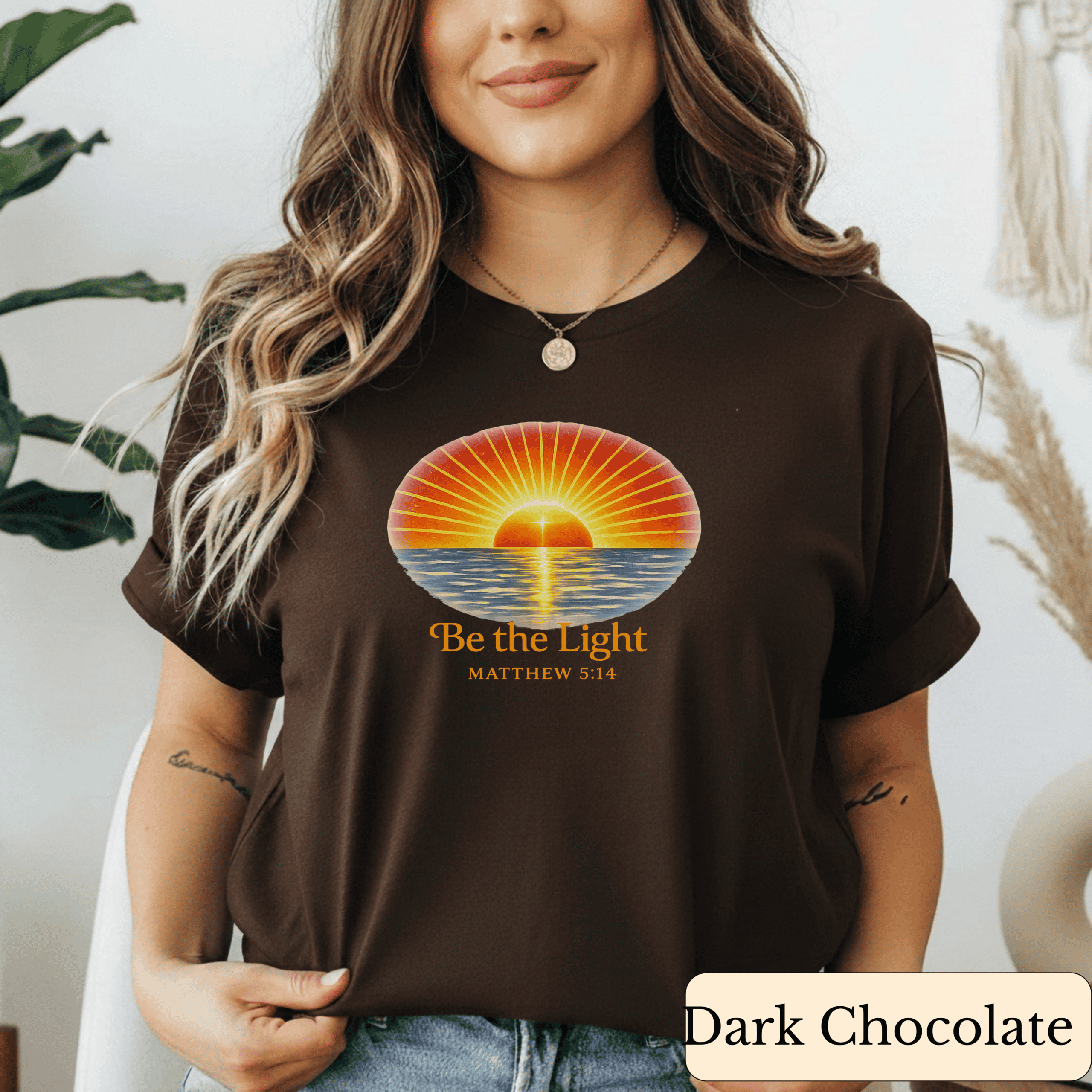 Christian Be the Light T-Shirt - Image 10