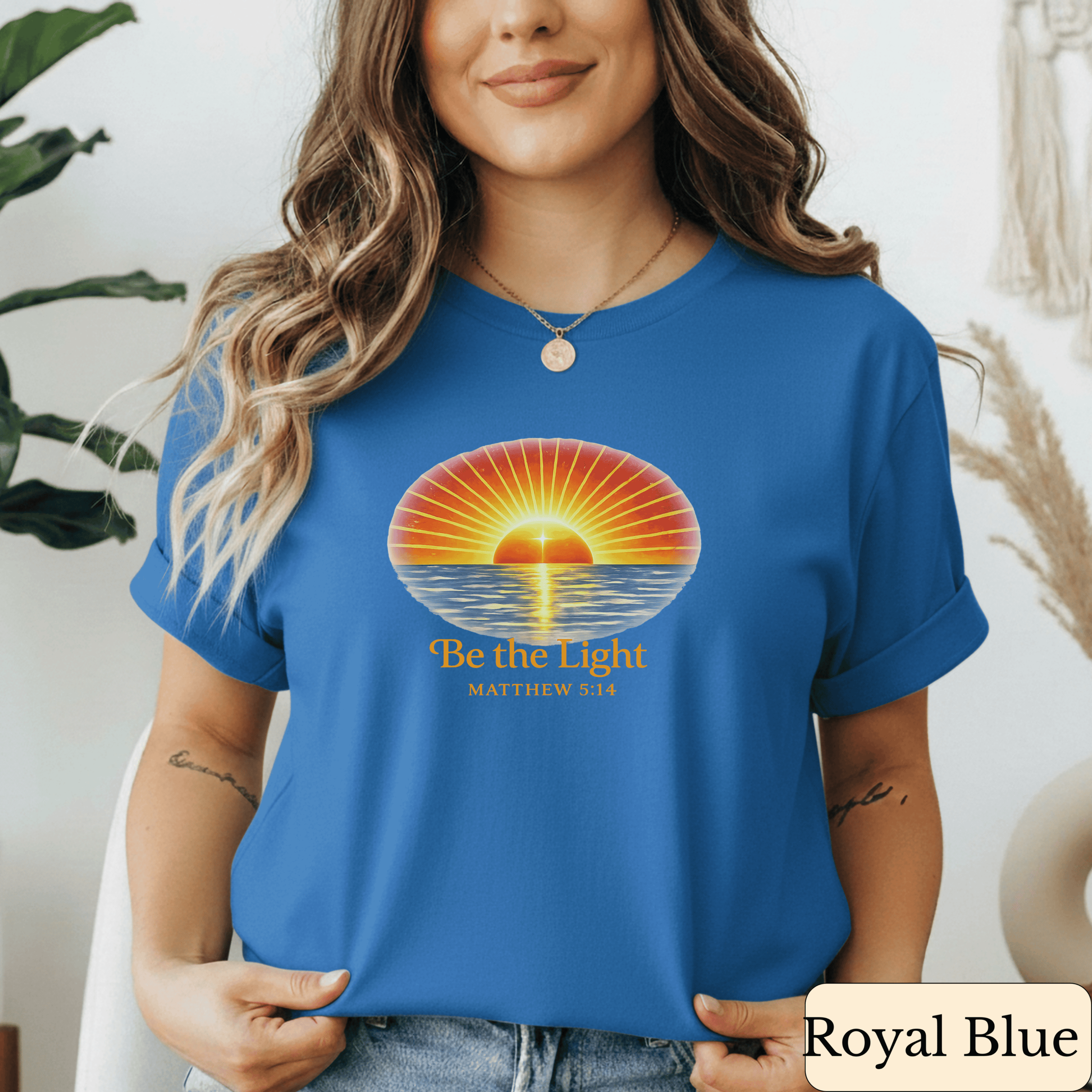 Christian Be the Light T-Shirt - Image 8