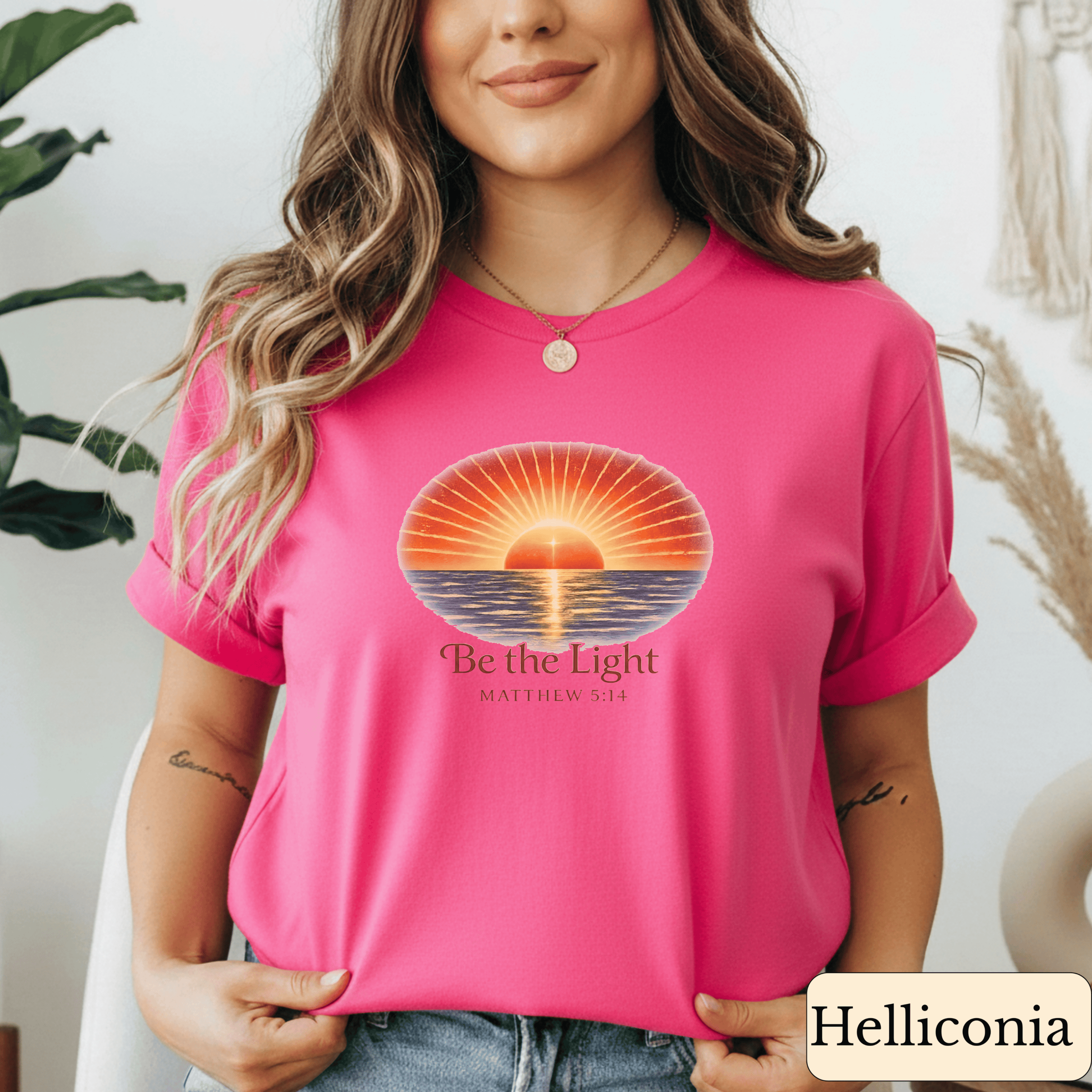 Christian Be the Light T-Shirt - Image 5