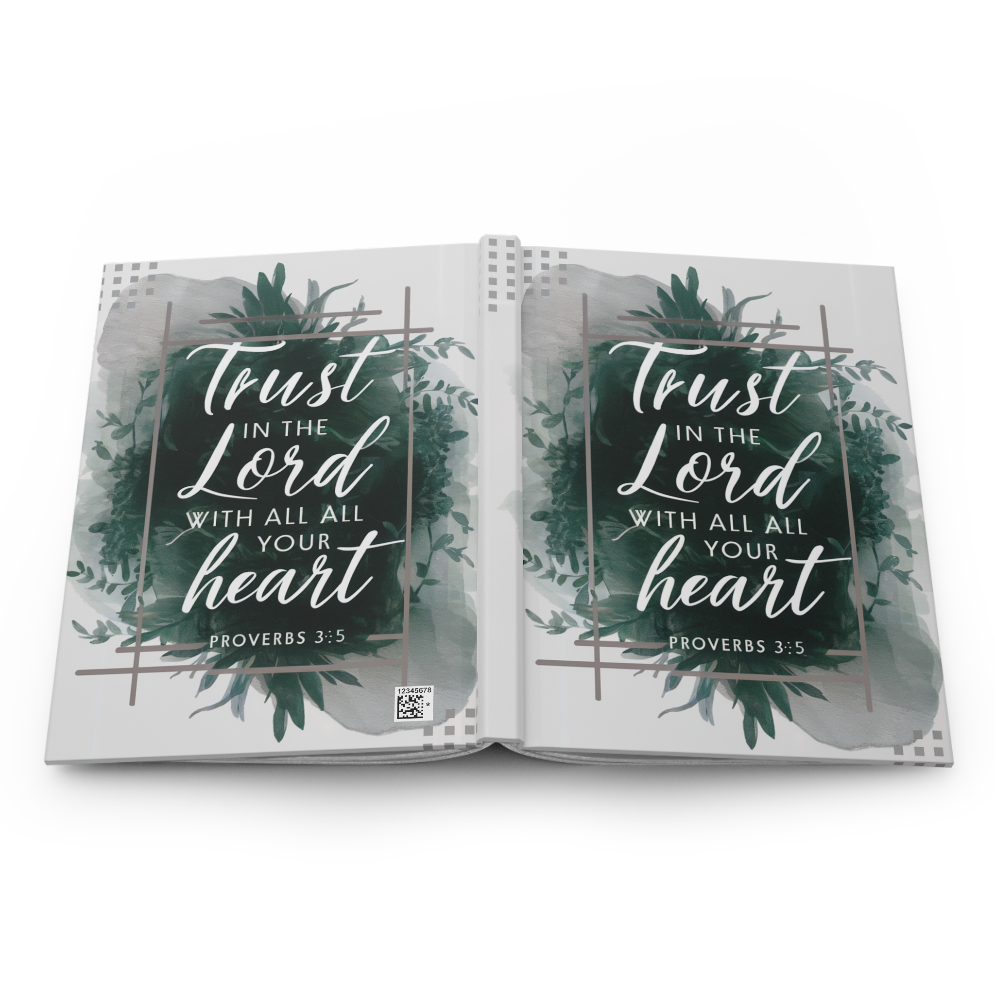 Proverbs 3:5 Hardcover Journal — Trust in the Lord Matte Faith Notebook - Image 6
