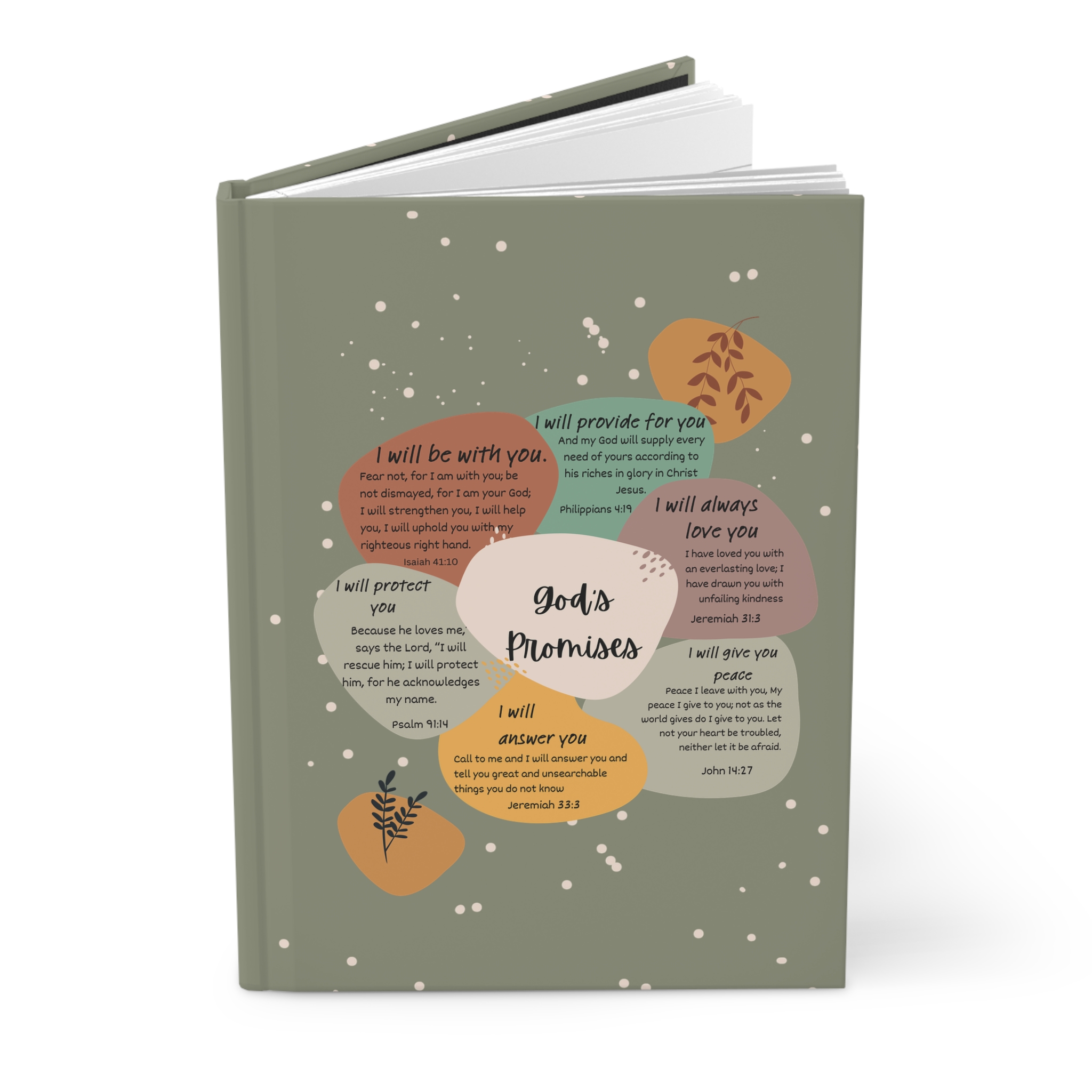 God's Promises Journal with Bible Verses | Christian Prayer Notebook - Image 4