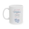 Personalized First Mother’s Day Blue Ceramic Mug