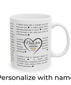 Alternative view of Personalized Mother Quote Mug
