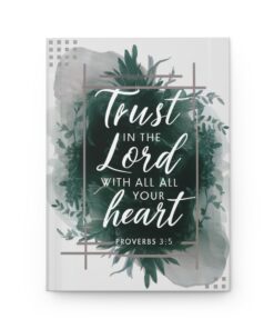 Proverbs 3:5 Hardcover Journal