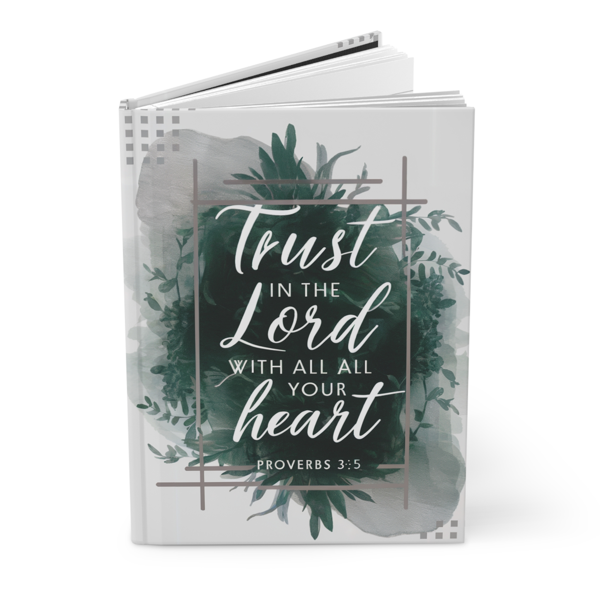 Proverbs 3:5 Hardcover Journal — Trust in the Lord Matte Faith Notebook - Image 4