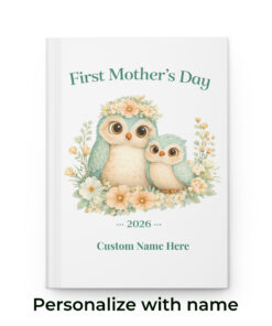 Alternative view of New Mom Personalized Mom & Baby Name Journal