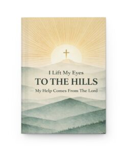 This Psalm 121 hardcover journal
